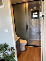 Maison conteneur extensible Casa 20ft 40ft avec salle de bain et cuisine, maisons modulaires