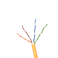 Se trata de 4 pares de cables de red LAN de 305 m para interior, suministro de cable de red de 26awg UTP CAT5e CAT5