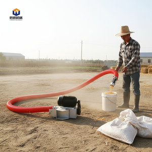 Machine d'aspiration agricole personnalisable pour sable, riz, céréales, sciure <span class=keywords><strong>de</strong></span> bois, avec tuyau flexible, convoyeur à vis et contrôle <span class=keywords><strong>de</strong></span> vitesse - Product Image 1