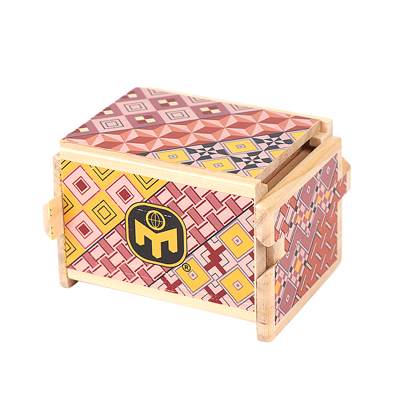 ジャッジメント　日本語版　1BOX Mensa Wooden IQ Puzzle Box - Japanese Magic Puzzle Gift