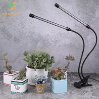 Lámparas de Cultivo Joystar de 2 Cabezales para Plantas de Interior, Lámpara LED de Cultivo con Temporizador, para Germinación y Floración, Venta al Por Mayor, OEM