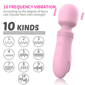 Masajeador Vibrador Corporal Personal <span class=keywords><strong>Y</strong></span> Love Recargable por USB, Varita AV, Potente Vibrador de Clítoris para Mujeres al por Mayor - Product Image 5