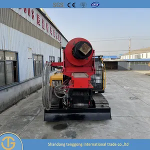Borehole Piling Driving Long Spiral Rotary Portable Hydraulic Drilling Rig
