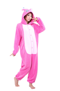 2023 Venta caliente pareja pijamas Unisex invierno Animal <span class=keywords><strong>conejo</strong></span> Panda Stitch <span class=keywords><strong>Kigurumi</strong></span> pijamas Onesie franela Donna Pigiama - Product Image 2