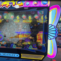 Machine de jeu de tir aux poissons sirène guerrière multijoueur, matériel stable, jeu vidéo 65 pouces