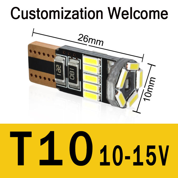T10 15SMD 4014 Canbus 10-15V