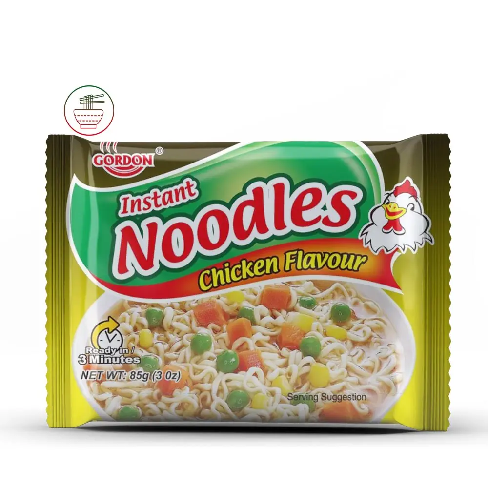 OEM Wholesale Bulk Noodle Chinese Food Best Selling Healthy Food Product Chicken Flavor Ramen Halal Instant Noodles