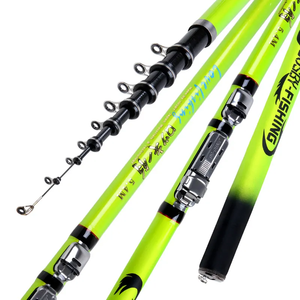 Caña de <span class=keywords><strong>Surfcasting</strong></span> de Fibra de Carbono para Pesca de Robalo Rayado en Arrecife, Equipo de Popping y Drift, Ligera - Product Image 5