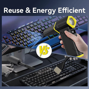 Jxd PVC Chống Bụi Mini Nén Không Khí Khăn Lau Bụi Blower Cho Xe & Nhà Làm Sạch Xách Tay Động Cơ Máy Bay Phản Lực Fan - Product Image 6