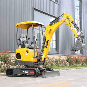 Mini Excavadora SDJK de 2 Toneladas y 1 Tonelada con Motor Kubota, Certificación EPA y CE, Micro Excavadora Hidráulica para Granja, Excavadora Pequeña en Venta - Product Image 3