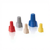 Connecteur de câble conique antidérapant à sertir Gaochao, connecteur de câble à nervures, boîtier en PVC, 600V
