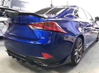 Nouveau kit carrosserie en fibre de carbone pour Lexus IS300 IS350 2021-2025, pare-chocs avant amélioré, jupes latérales, diffuseur arrière, pièces de voiture