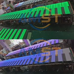 พื้นเต้นรำ LED แบบอินเทอร์แอคทีฟพร้อมเซ็นเซอร์วัดแรงกด เสียงกระตุ้นไฟ RGB ปุ่มเปียโน LED สำหรับงานแต่งงาน - Product Image 6