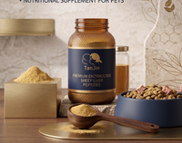 Améliorateur de saveur naturelle de foie de mouton, peptide enzymatique hydrolysé, booster protéiné pour reptiles et oiseaux, aliments pour animaux de compagnie
