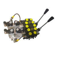 Machine de forage de roches à distance DCV100 avec moteur synchrone, commande électro-hydraulique et vanne de réversal multivoies