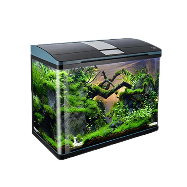 100l Aquariums Fish Tanks Planted Lamp Aquarium Glass Light Led Desktop Aquarium Fish Tank