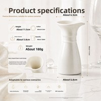 Hochwertiger Schafsfett-Jade Tropfschutz-Weindekanter 120ml Geschenk für Geschäftsleute Verbessert den Geschmack Reduziert Alkohol Anpassbar