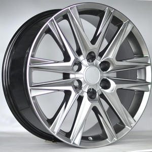 Rines <span class=keywords><strong>para</strong></span> Automóvil de Pasajeros de 18-20 Pulgadas, Ruedas de Aleación Todoterreno de 6 Birlos <span class=keywords><strong>para</strong></span> Toyota 4Runner, Land Cruiser, Prado, Tundra, Sequoia 4x4 - Product Image 1