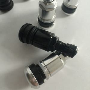 MS525AL Valves <span class=keywords><strong>Tubeless</strong></span> Snap-In pour voitures de tourisme et camions Pièces automobiles Couleur noire - Product Image 3