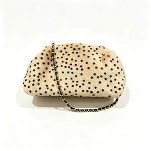 Pelle <span class=keywords><strong>di</strong></span> Pecora Genuina con Stampa Leopardata a Pois per la Realizzazione <span class=keywords><strong>di</strong></span> Borse e Scarpe - Product Image 6