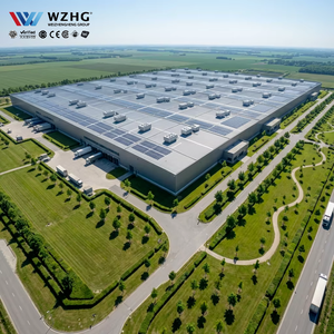 Entrepôt à structure métallique, Fournisseur ISO, pour sites industriels, entrepôts, hubs et dépôts, avec section H robuste et fiable pour charges lourdes, pour ateliers - Product Image 1