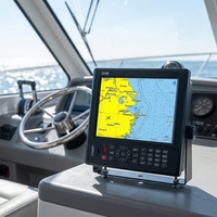 Plotter GPS Marino XINUO HM1512N de 12 Pulgadas Compatible con Tarjetas C-MAP