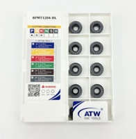 Inserts de fraisage en carbure RPMT1204-DL, vente en gros, Machine CNC, outil de fraisage de Face