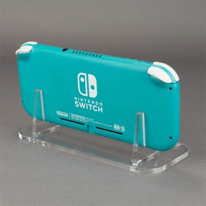 YAGELI Square Clear Acrylic Nintendo Switch Lite Game <b>Controller</b> <b>Stand</b> Holder with Custom Logo-Customizable Size & Color - Product Image 5