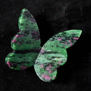 Papillon en cristal naturel sculpté à la main, artisanat en pierre de haute qualité, ornement en pierre précieuse polie pour la décoration intérieure, collection de cadeaux - Product Image 1