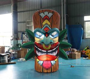 Poteau totémique <span class=keywords><strong>gonflable</strong></span> de <span class=keywords><strong>ballon</strong></span> de colonne mobile de lumière LED colorée géante bon marché d'usine pour la décoration publicitaire - Product Image 3