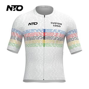 Maillot de cyclisme personnalisé pour équipe, tissu MITI haute performance, séchage rapide, maillot de vélo de route pour hommes et femmes - Product Image 1