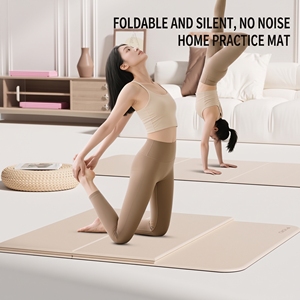 Tapete de Yoga Plegable Ecológico Personalizado OEM, Tapete de Fitness Portátil Antideslizante para Yoga, Pilates y Gimnasio en Casa - Product Image 2