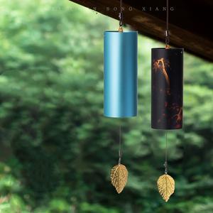 Chord <b>Wind</b> <b>Chime</b> Metal Japanese Style Handheld Retro Bamboo <b>Wind</b> <b>Chime</b> For Yoga Meditation Hanging Ornament Chord Instrument - Product Image 2
