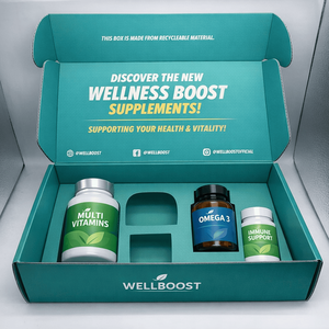 Dietary <b>Supplements</b> E-commerce Packaging Boxes Corrugated Mailer Box E Flute Self Locking Mailer Box Custom Packaging - Product Image 3