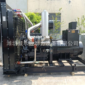 Shanghai Diesel Engine Co Ltd 400kW Diesel <b>Generator</b> Set 400v 50hz Brushless Copper Wire Backup Power - Product Image 2