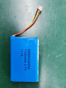 Chất lượng cao vỏ nhôm pin <span class=keywords><strong>Lithium</strong></span> ion 533450ar 523450ap 1000mAh 3.7V Pin <span class=keywords><strong>Lithium</strong></span> ion cho GPS không dây - Product Image 6