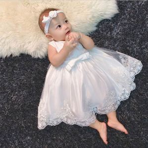 Robes de princesse pour filles de 90-120 cm, 3M-24M, dentelle, fleurs, nœud, robe de fête d'anniversaire mignonne, fournisseur chinois - Product Image 2