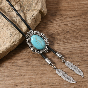 อุปกรณ์เสริมโบโลเน็กไทโบโลโลโลโก้เฉพาะบุคคลลายนูนโลหะสังกะสีอัลลอยสีทองและสีเงินออกแบบได้ตามต้องการ - Product Image 3