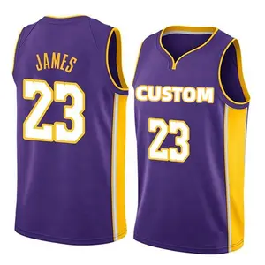 Classic Style Game Casual Training Basketball Wear Mesh Customized Blank Logo Quick Dry Plus Size Basketball Jerseys