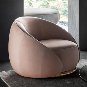 ชุดโซฟา2ที่นั่งสำหรับห้องนั่งเล่นโรงแรมล็อบบี้แบบกำหนดเองผ้ากำมะหยี่ตุ๊กตาหมีทันสมัย - Product Image 6