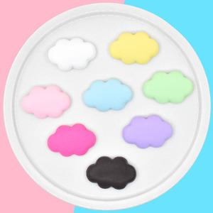 20 piezas/bolsa Accesorios para <span class=keywords><strong>uñas</strong></span> <span class=keywords><strong>Nubes</strong></span> de simulación y <span class=keywords><strong>nubes</strong></span> blancas Accesorios DIY Fundas de teléfono multicolor Juguetes para casa de juegos - Product Image 2