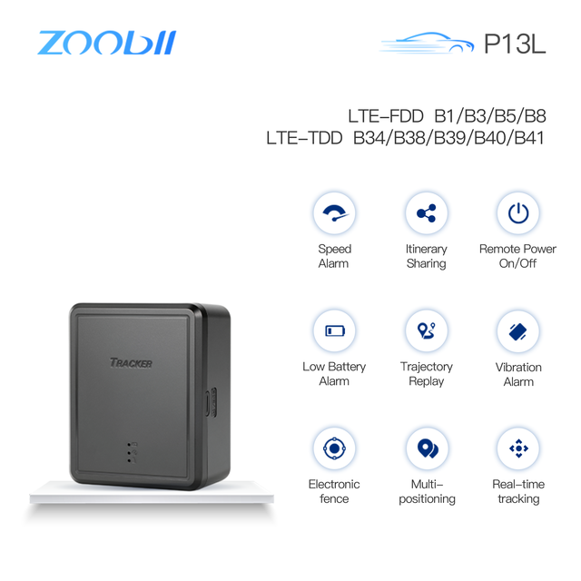 Portable Car GPS Tracker with 10000mAh Battery Anti-Loss Asset Locator 4G 2G GSM IOS App PC Compatible Vehicle Tracking System