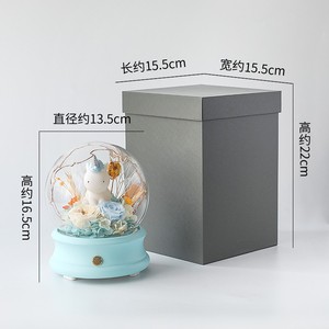 Valentine's Teacher's Day Gift Glass <strong>Music</strong> <strong>Box</strong> Preservd Rose <strong>Music</strong> <strong>Box</strong> <strong>Music</strong> Flower <strong>Box</strong> - Product Image 3