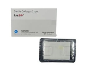 Membrane GTR Cologide 20x32mm Feuille de collagène stérile pour la régénération osseuse - Product Image 1