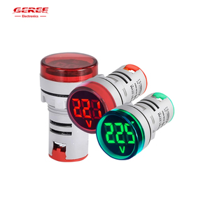 Geree AC kỹ thuật số điện áp Meter 110V/220V/380V Bảng điều chỉnh Đo AD-16 50 ~ 500V Vôn kế + chỉ báo tín hiệu AC Đồng hồ đo - Product Image 3