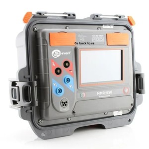 เครื่องวัดความต้านทานสัมผัสสูงแบบพกพา Poland Sonel MMR-650 พร้อมจอ LCD แสดงผล 24V - Product Image 2