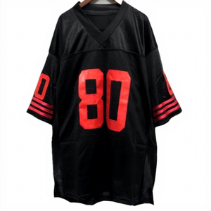 เสื้อกีฬาแขนสั้นคอวีลำลองใส่สบายระบายอากาศได้ดีแห้งเร็วแฟชั่นปี 2026 พร้อมพิมพ์ลายดิจิทัลหมายเลขตามสั่ง - Product Image 1