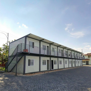 Villaggio Modulare Prefabbricato Antivento per Tifosi della Coppa del Mondo Casa Container |   Casa Mobile Prefabbricata OEM a Montaggio Rapido 20ft 40ft - Product Image 1