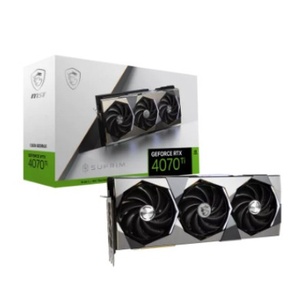 Tarjeta Gráfica para Juegos RTX <span class=keywords><strong>4070</strong></span> Ti <span class=keywords><strong>SUPRIM</strong></span> 12G GDDR6 Nueva para PC de Escritorio con Ventilador de Refrigeración - Product Image 2