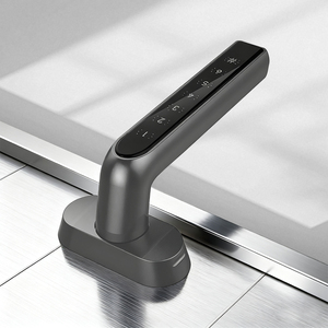 قفل باب ذكي من سبائك الزنك، دخول بدون مفتاح، بصمة الإصبع، كلمة مرور، بطاقة، مفتاح، قفل تلقائي، تصميم مضاد للتطفل لأمان المنزل والمكتب - Product Image 1